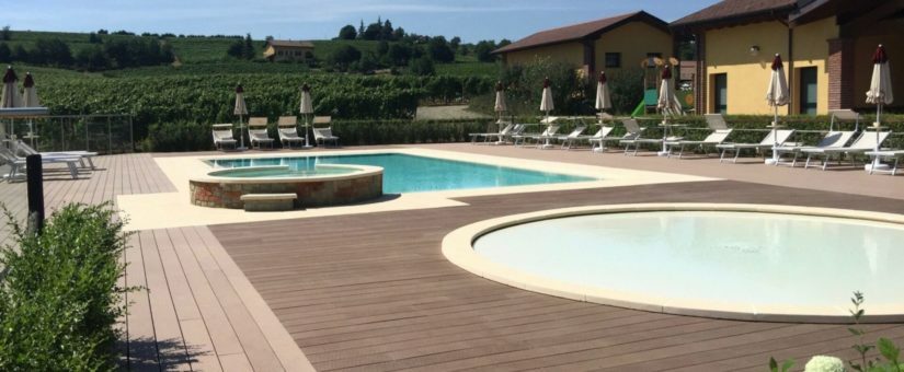 Como Swimming Pool? The new Decò Décowood collection in composite wood
